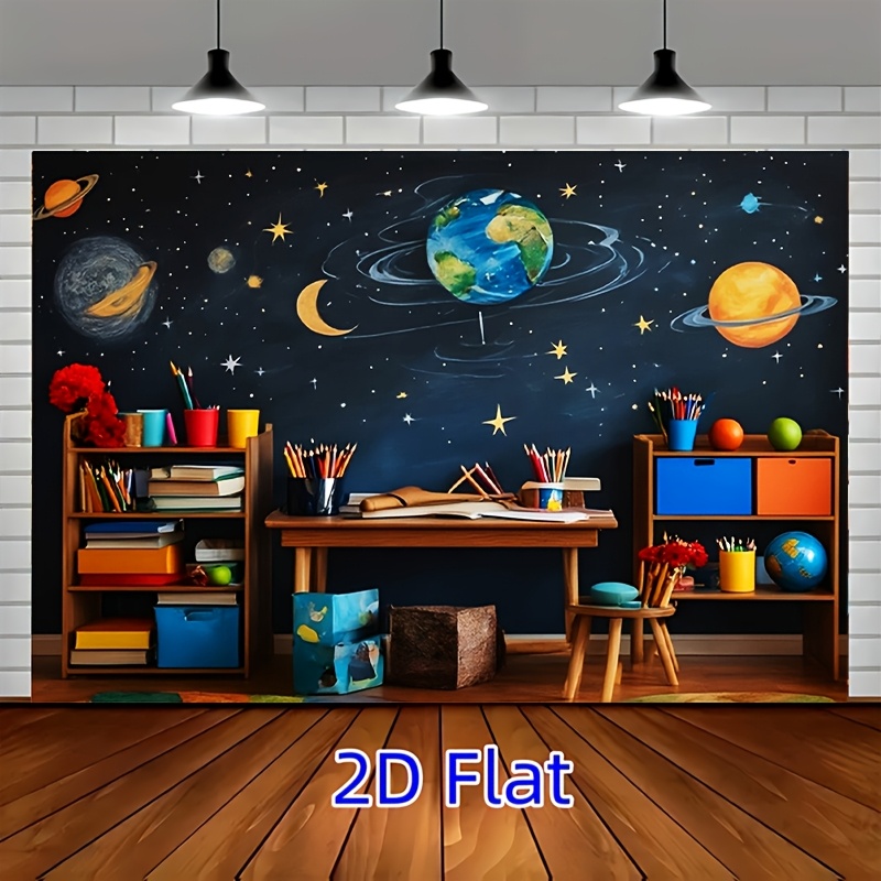 Science Nursery - Mural de Astronomía para el Aula,