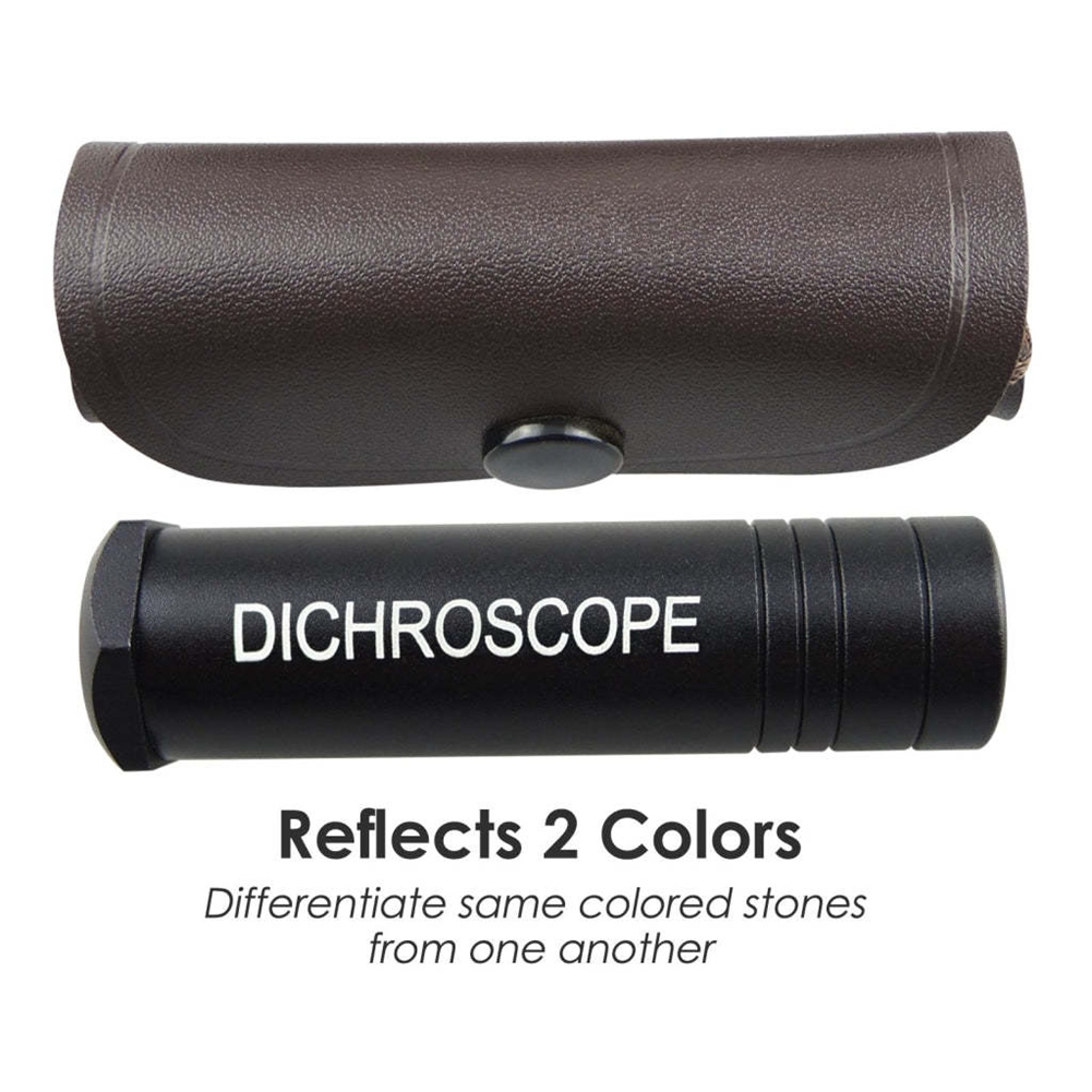 Spectroscope Handheld - ABFKW-dicroscopio de calcita y piedras preciosas,