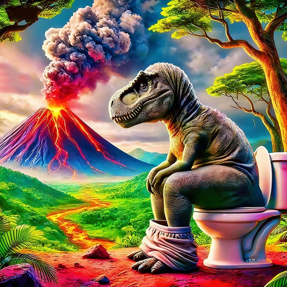 Volcano Kit Eruption - EverShine Kit de Pintura de Diamantes