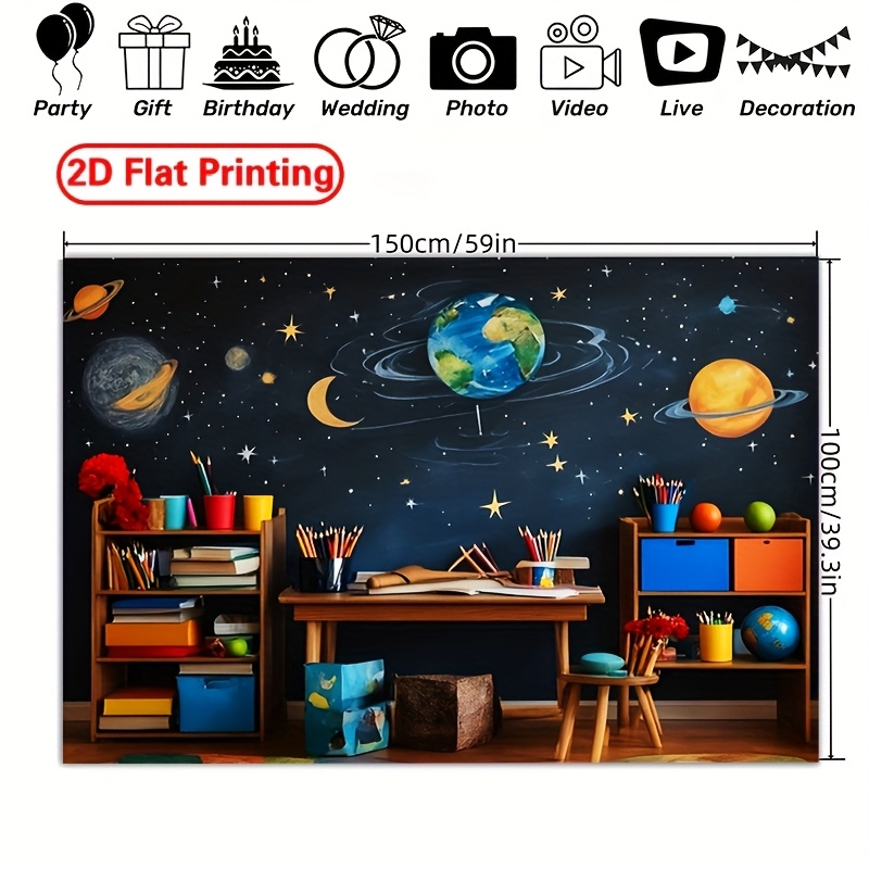 Mural de Astronomía para el Au - Science Nursery reseña y precio