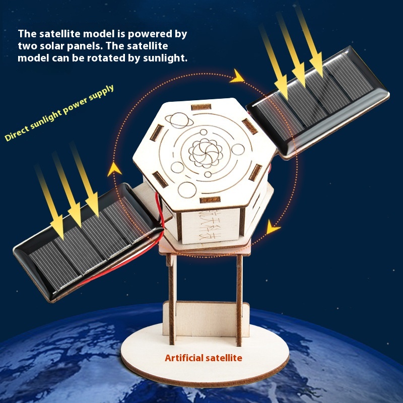 Kit de ensamblaje de satélite  - Science Toys reseña y precio