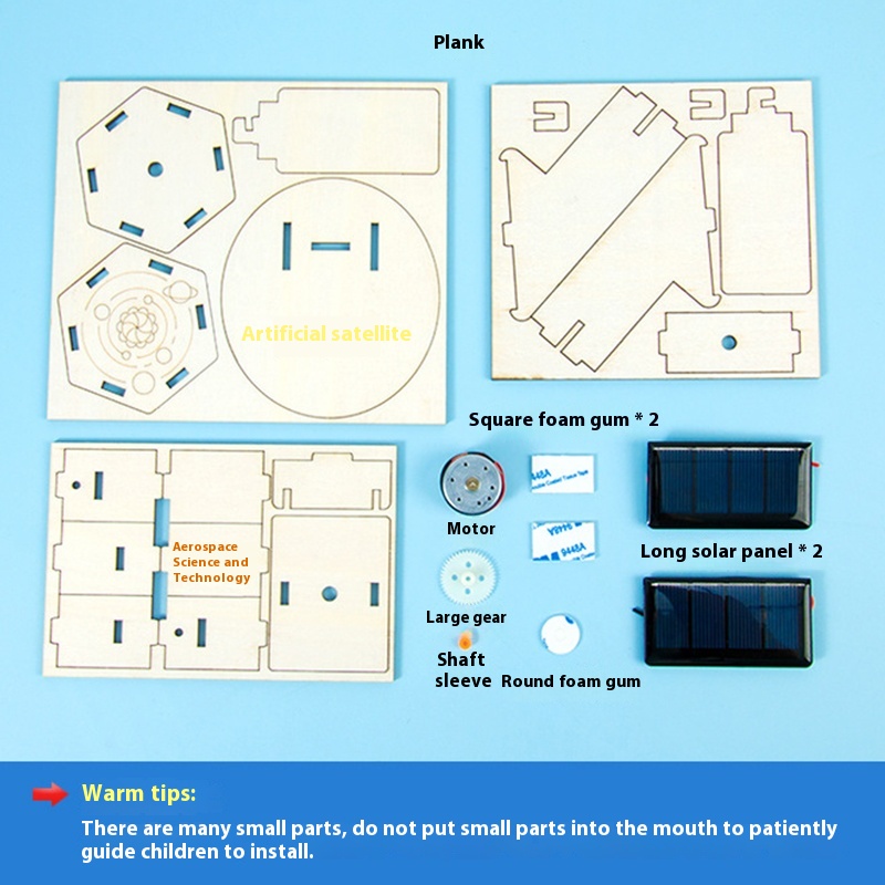 Kit de ensamblaje de satélite  - Science Toys reseña y precio