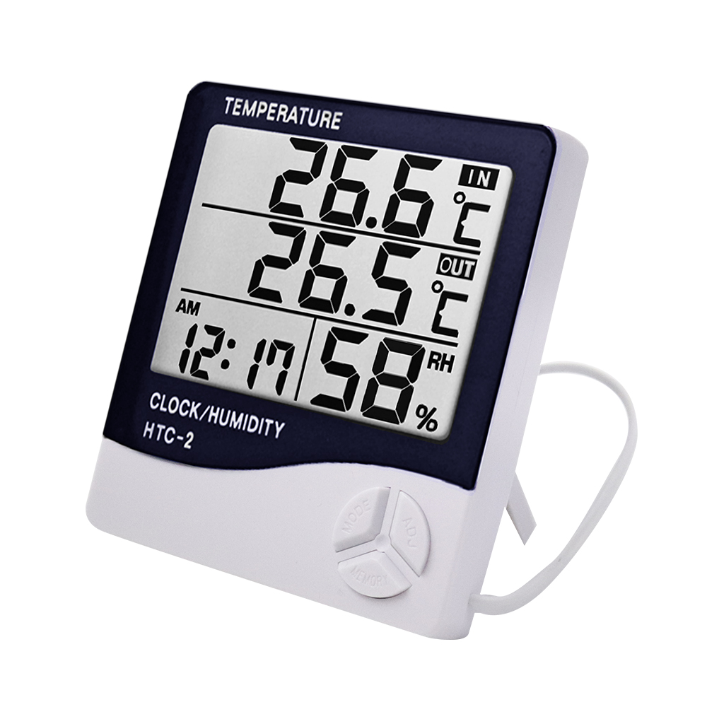 Medidor Digital de humedad y t - Weather Station Indoor reseña y precio