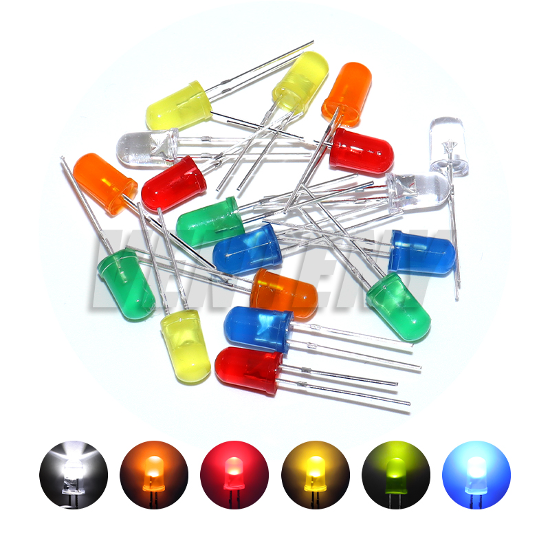 Kit de diodos LED difusos de 5 - Science And Hobby reseña y precio