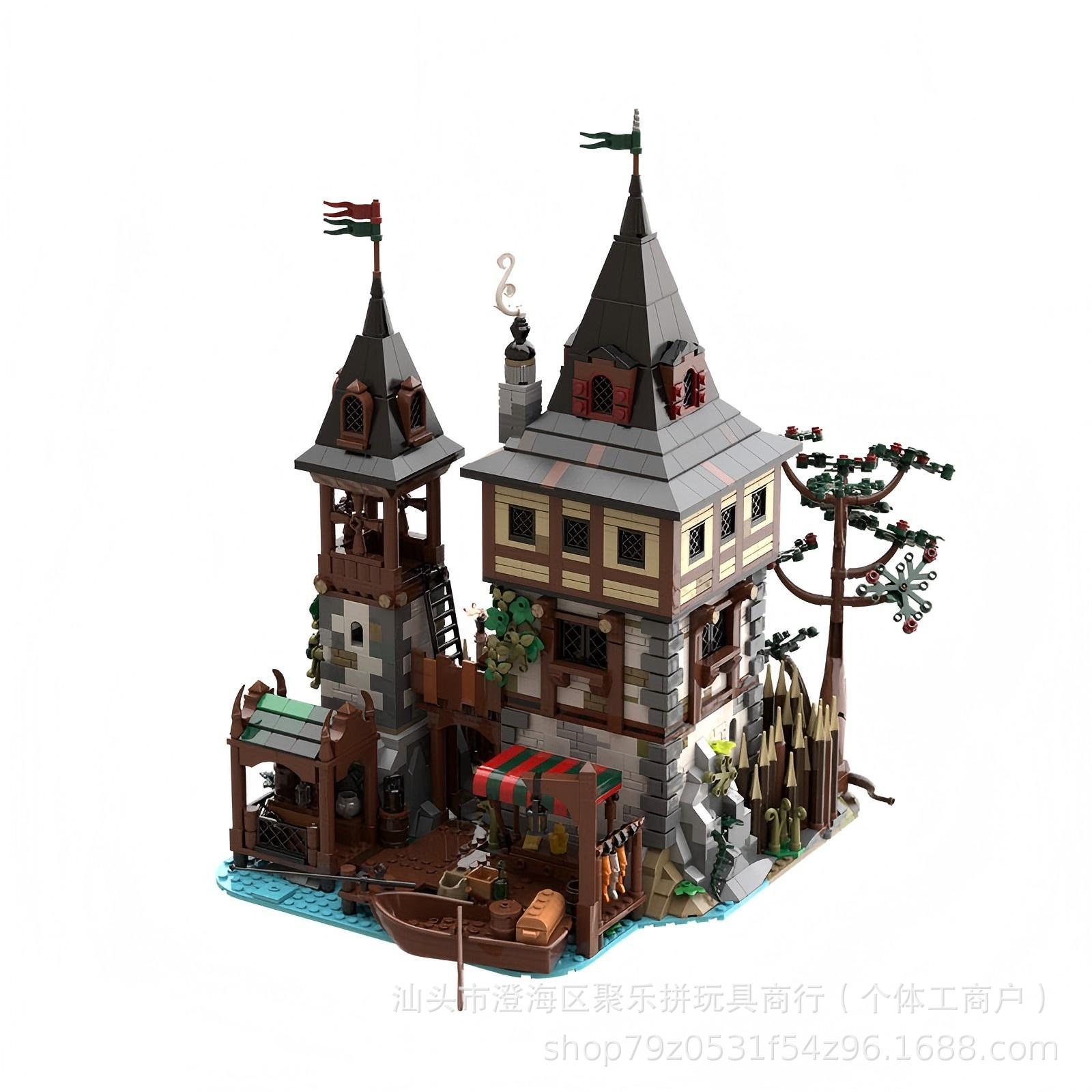 MOC Bear King Castle mosaico d - Science And Hobby reseña y precio