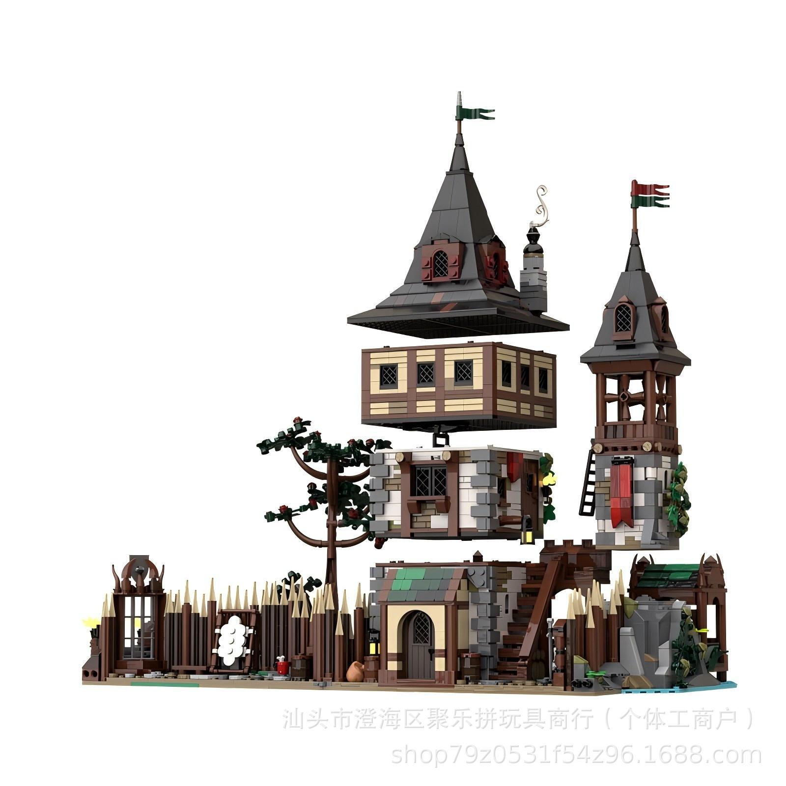 MOC Bear King Castle mosaico d - Science And Hobby reseña y precio