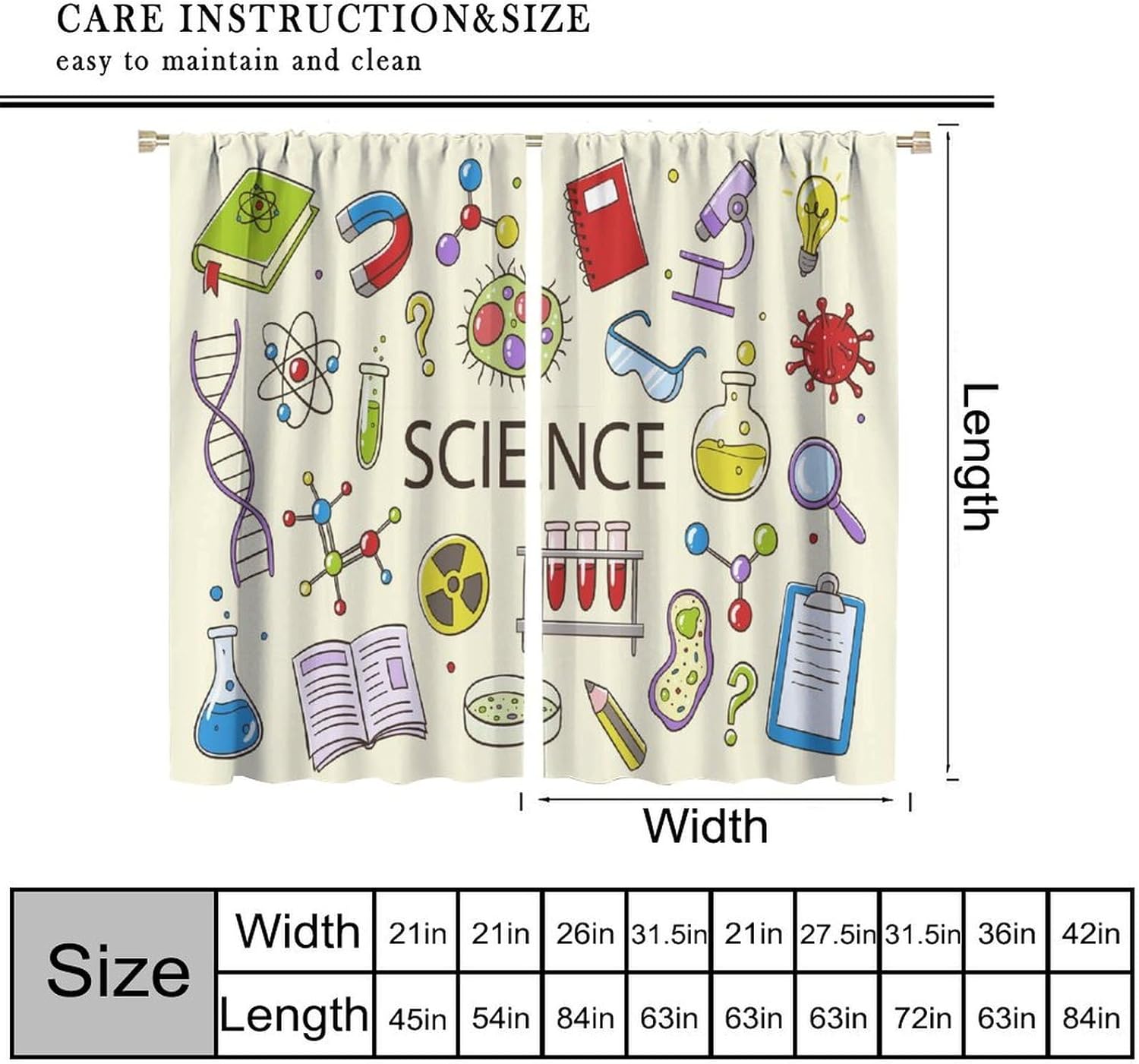 Cortina Científica Educativa S - Science Nursery reseña y precio