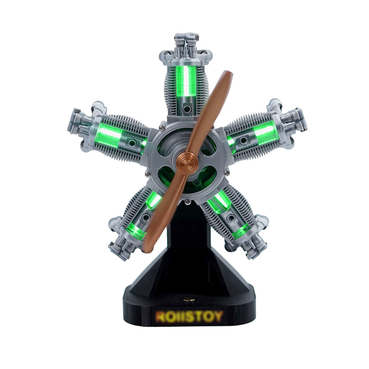 Modelo de Motor Radial de 5 Ci - Science And Hobby reseña y precio