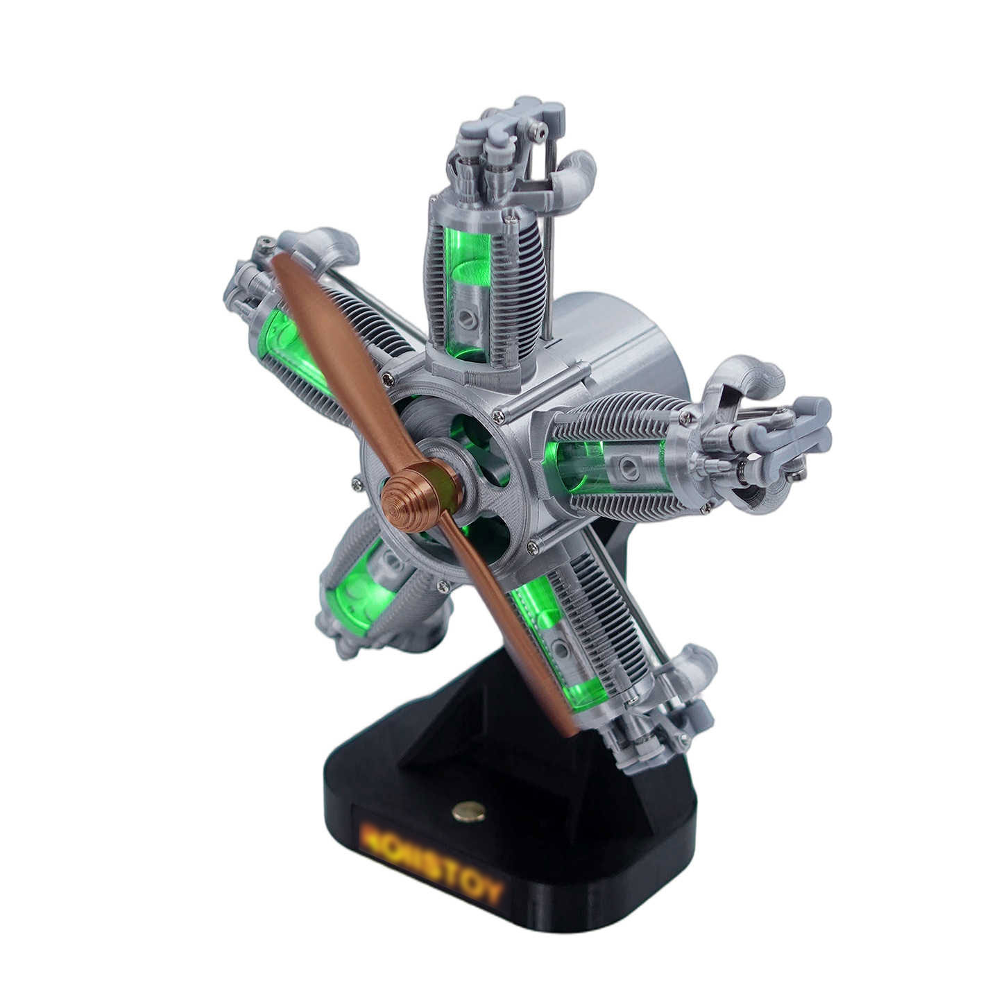 Modelo de Motor Radial de 5 Ci - Science And Hobby reseña y precio