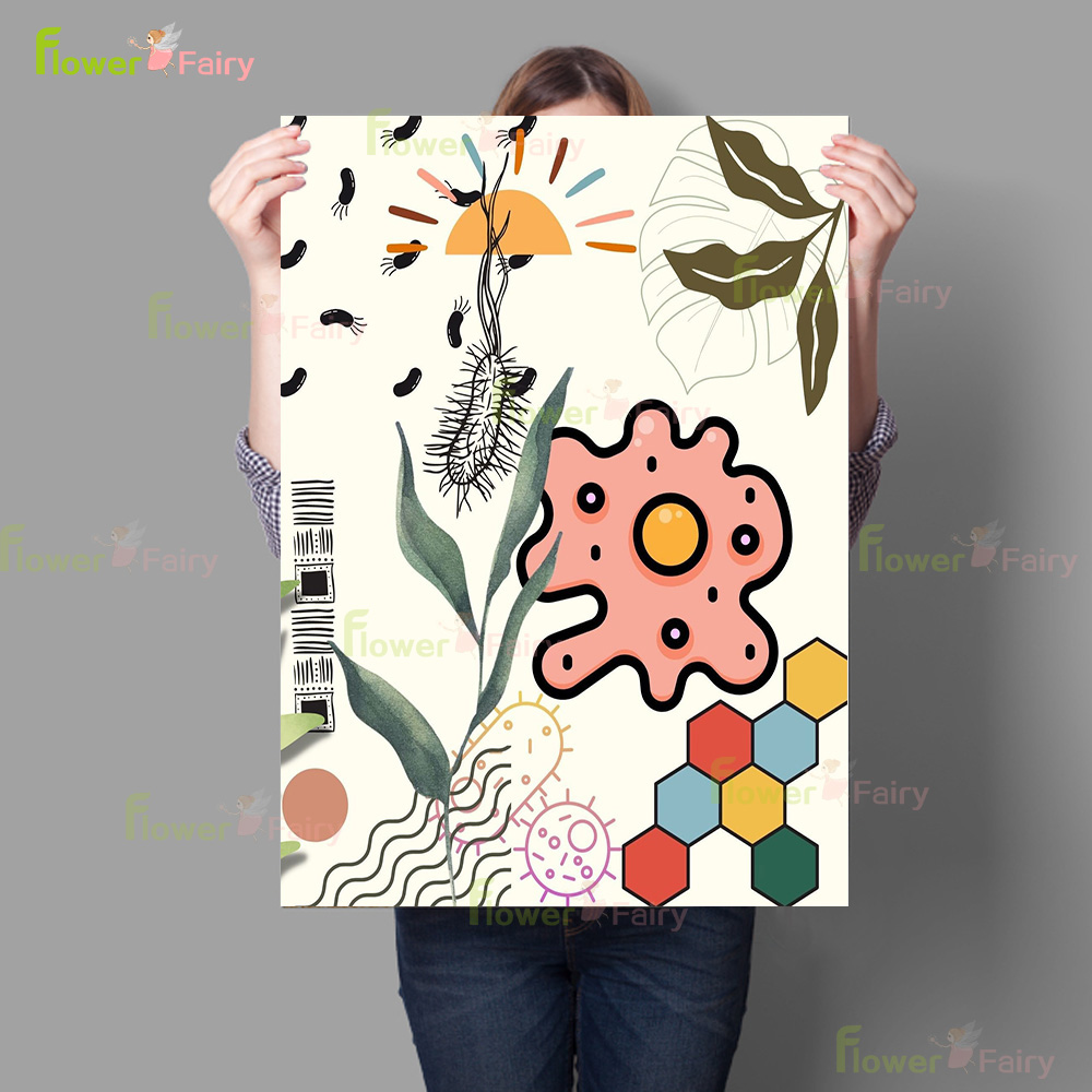 Póster de dibujos animados de  - Science Nursery reseña y precio
