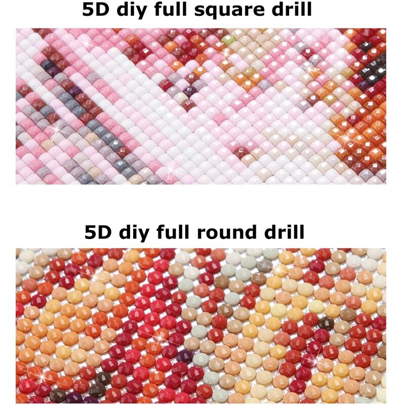 Pintura de diamante grande 5D  - Volcano Kit Eruption reseña y precio